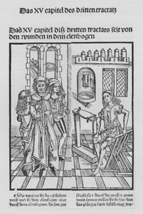 Kniha Cirurgia od Hieronyma Brunschwiga (litho) od (after) German School