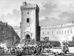 Francouzská revoluce a protirevoluční hnutí: Jakobíni se zastaví v Marseille a Aubagne uzamčeni ve Fort Saint John v Marseille a masakry rojalisty na 17 Prairial An III (5. června