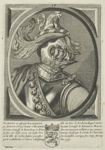 Floris IV., hrabě z Holandska (rytina) od (attr.to) French School