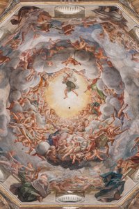 Nanebevzetí Panny Marie, detail 3660852 od (c.1489 1534) Correggio