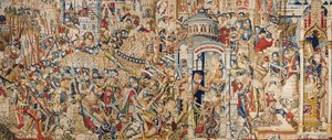 The Trojan War: The Destruction of Troy, c.1470 (tapisérie)