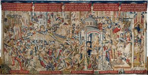 The Trojan War: The Destruction of Troy, c.1470 (tapisérie)