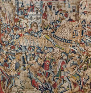 The Trojan War: The Destruction of Troy, c.1470 (tapisérie)