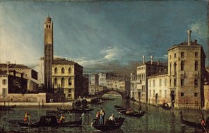 Canal Scéna, Benátky od Giovanni Antonio Canal