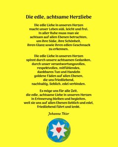 Ušlechtilá, pozorná láska srdce - Verze 2 od Johanna Thier