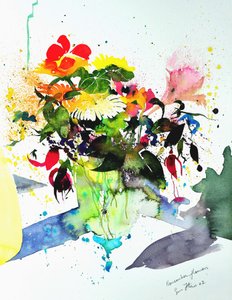November Flowers 56 x36 2002