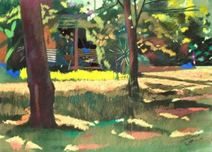 Žlutá máta 54x74 od Simon Fletcher