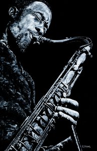 Příležitostný saxofon od Richard Young