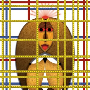 Animal Rationale (I) - Hommage Piet Mondrian od Alexander Eibach