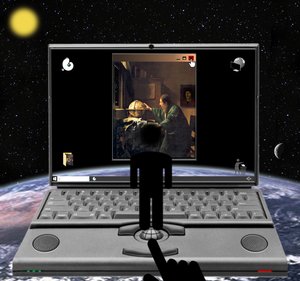 "Od Koperníka se člověk valí ze středu do X" (ze seriálu: Windows) od Alexander Eibach