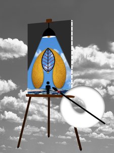 Die Malkunst (I) od Alexander Eibach