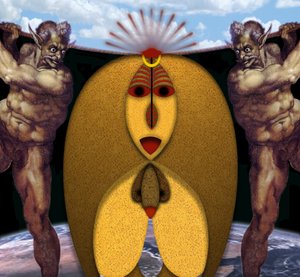 Schwierige Überfahrt (II) (aus der Serie Anima Dannata) od Alexander Eibach