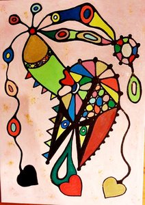 Endoplazmatické retikulum od Steffi_Seiler_Art