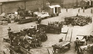 2. prapor Royal Sussex Regiment, Belfast, Irsko, 1907 od AE Brown