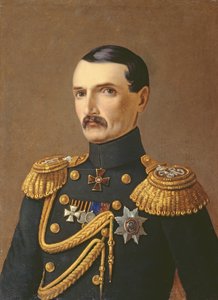 Portrét admirála V. A. Kornilova (1806-1854), hrdiny Krymu