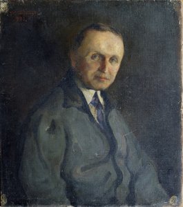 Portrét klavíristy Konstantina Igumnova 1873-1948, 1930 od A.K. Elsner