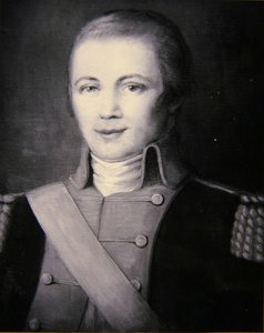 Major Samuel Nicholas (litho) od A.M. (after) Kosinsky