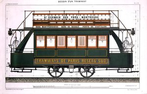 Design pro tramvaj od A. Cheneveau