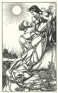 Ilustrace k Tennysonovu dílu In Memoriam (rytina) od A. Garth Jones