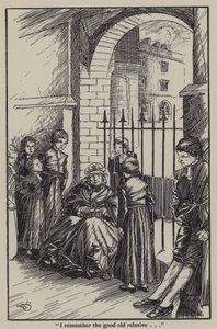 Ilustrace k The Essays of Elia od Charlese Lamba (litho)