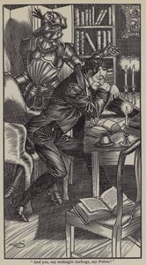 Ilustrace k The Essays of Elia od Charlese Lamba (litho)