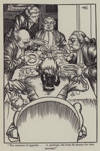 Ilustrace k The Essays of Elia od Charlese Lamba (litho)