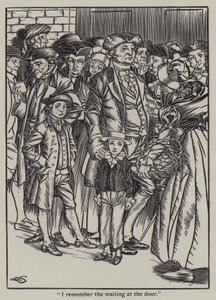 Ilustrace k The Essays of Elia od Charlese Lamba (litho)