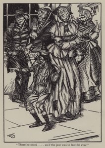 Ilustrace k The Essays of Elia od Charlese Lamba (litho) od A. Garth Jones