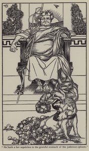Ilustrace k The Essays of Elia od Charlese Lamba (litho) od A. Garth Jones