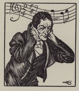 Ilustrace k The Essays of Elia od Charlese Lamba (litho) od A. Garth Jones