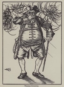 Ilustrace k The Essays of Elia od Charlese Lamba (litho) od A. Garth Jones