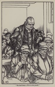 Ilustrace k The Essays of Elia od Charlese Lamba (litho) od A. Garth Jones