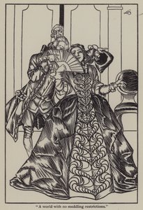 Ilustrace k The Essays of Elia od Charlese Lamba (litho) od A. Garth Jones