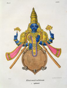 Kurma, rytý de Marlet (litografie) od A. Geringer