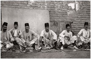 Turečtí směnárníci, Bagdád, Irák, 1925 od A. Kerim