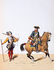 Francouzské královské jednotky, c1750 1887