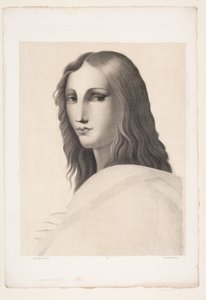 Mladá postava z Raphaelovy „školy v Aténách“ od A. Lilienberg