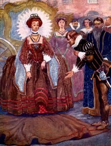 „Rychle si svlékl plášť a hodil ho na zem“, 1581, 1905. od A S Forrest