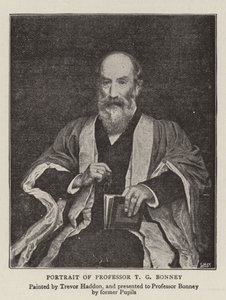 Portrét profesora T. G. Bonneyho od A. Trevor Haddon