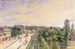 Dům pro hosty v Sevres, kolem roku 1840 od A. de Lareuziere