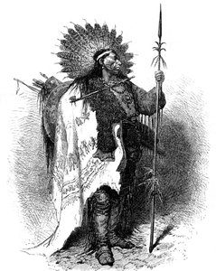Indián, USA, 19. století.