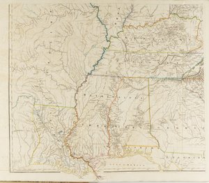 Mapa Spojených států Severní Ameriky od Aaron Arrowsmith