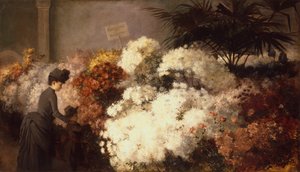 The Chrysanthemum Show (olej na plátně)