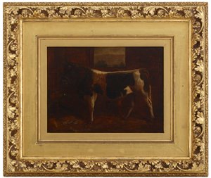 A Prize Bull, 1870. od Abbott Handerson Thayer