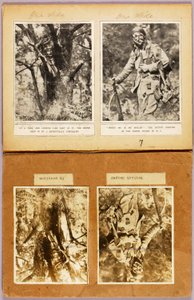 Britische Scharfschützen-Tarnung (frühe Bilder), Studienmappe für das Buch Concealing Coloration in the Animal Kingdom
