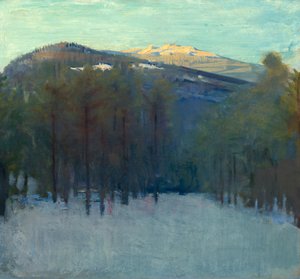 Mount Monadnock, kolem 1911-14 od Abbott Handerson Thayer