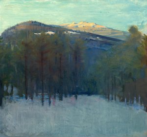 Mount Monadnock, pravděpodobně 19111914. od Abbott Handerson Thayer