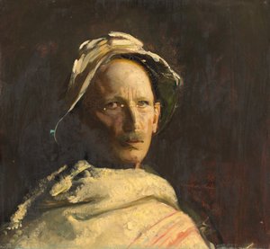 Autoportrét od Abbott Handerson Thayer