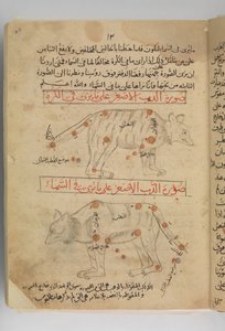Kitab suwar al-kawakib al-thabita Kniha obrazů stálic, Írán, konec 15. století. od Abd al Rahman al Sufi