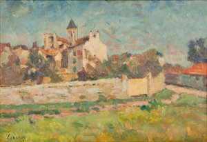 Paysage (olej na plátně) od Abel Lauvray